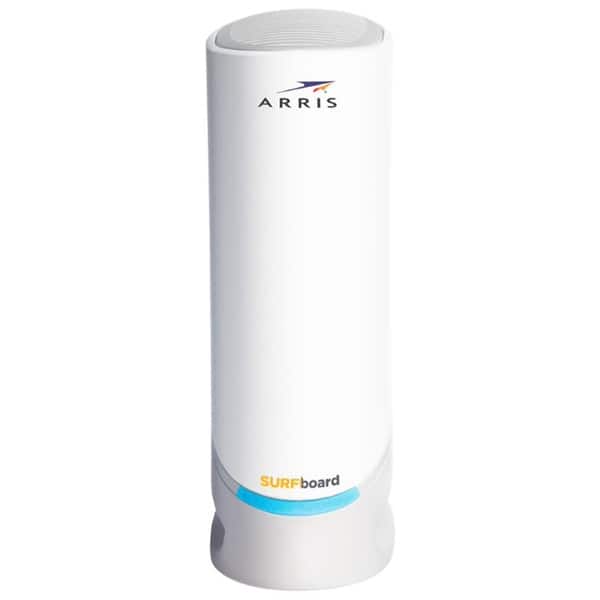ARRIS S33 Surfboard DOCSIS 3.1 MultiGigabit Cable Modem White Bed