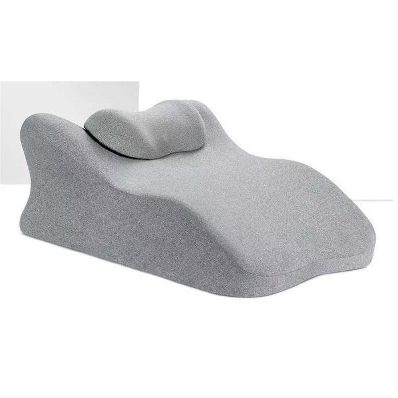 Multifunctional Ergonomic Spinal Posture Support & Multi-Functional Bed Pillow Grey