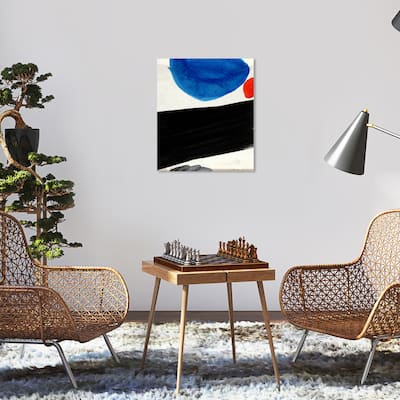 Wynwood Studio Canvas Abstract Eric Yang - Abstract I Blue and Modern & Contemporary Wall Art Canvas Print