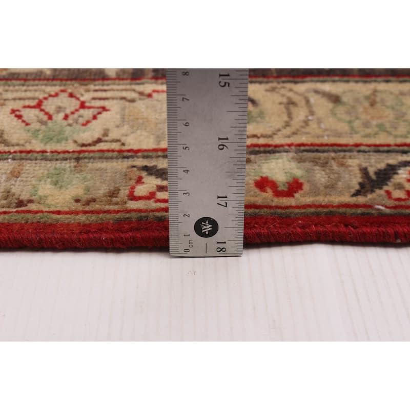 ECARPETGALLERY Hand-knotted Antalya Vintage Red Wool Rug - 9'7 x 12'10