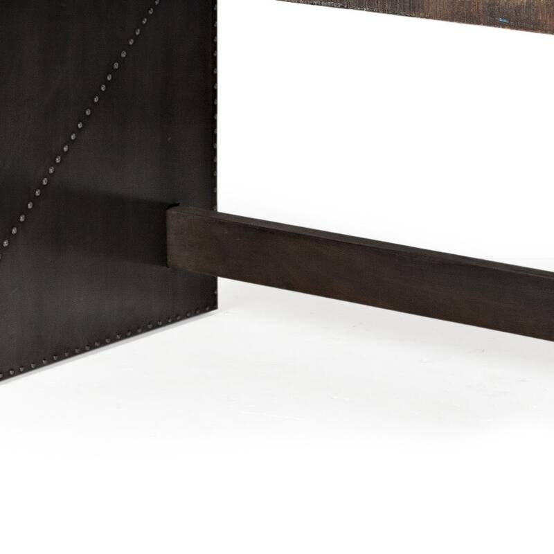 28" Dark Brown Writing Desk