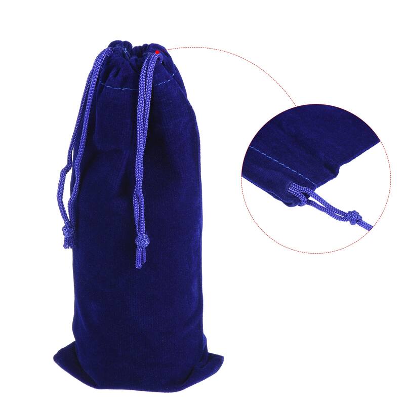 Drawstring Gift Bags 2Pcs Soft Flannel Cloth Storage Pouch for Jewelry