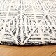 preview thumbnail 14 of 24, SAFAVIEH Handmade Ebony Shafeeka Modern Trellis Wool Rug