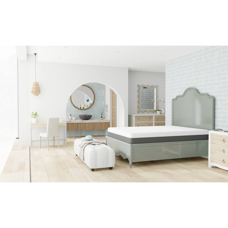 Omne Sleep Omne Fria 10 Inch Medium Firm Mattress With Cooling Cover