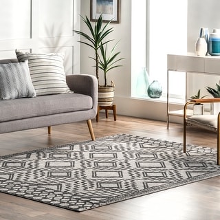 Nuloom Cameron High Low Textured Moroccan Area Rug