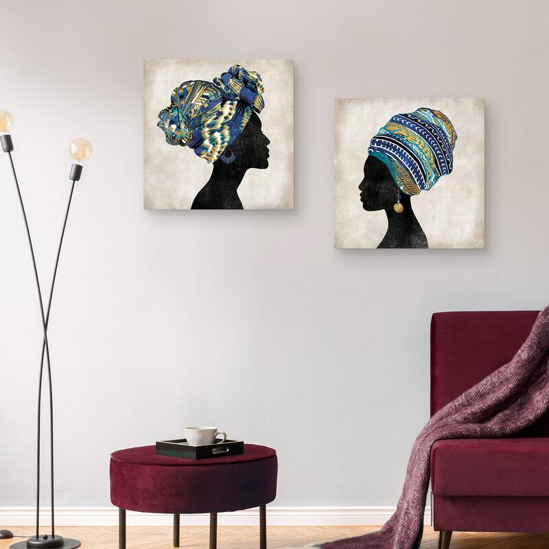 Gele I & II by Mark Chandon Canvas Art Prints