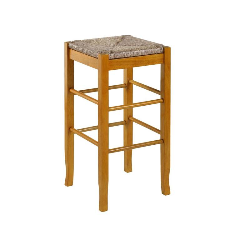 Slaot Woven 29-inch Square Bar Stool