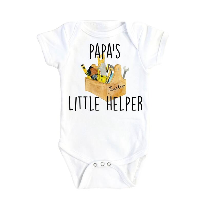 Bee Helper Mom - Baby Boy Girl Clothes Infant Bodysuit Funny Cute Newborn - Pink - 0-3M