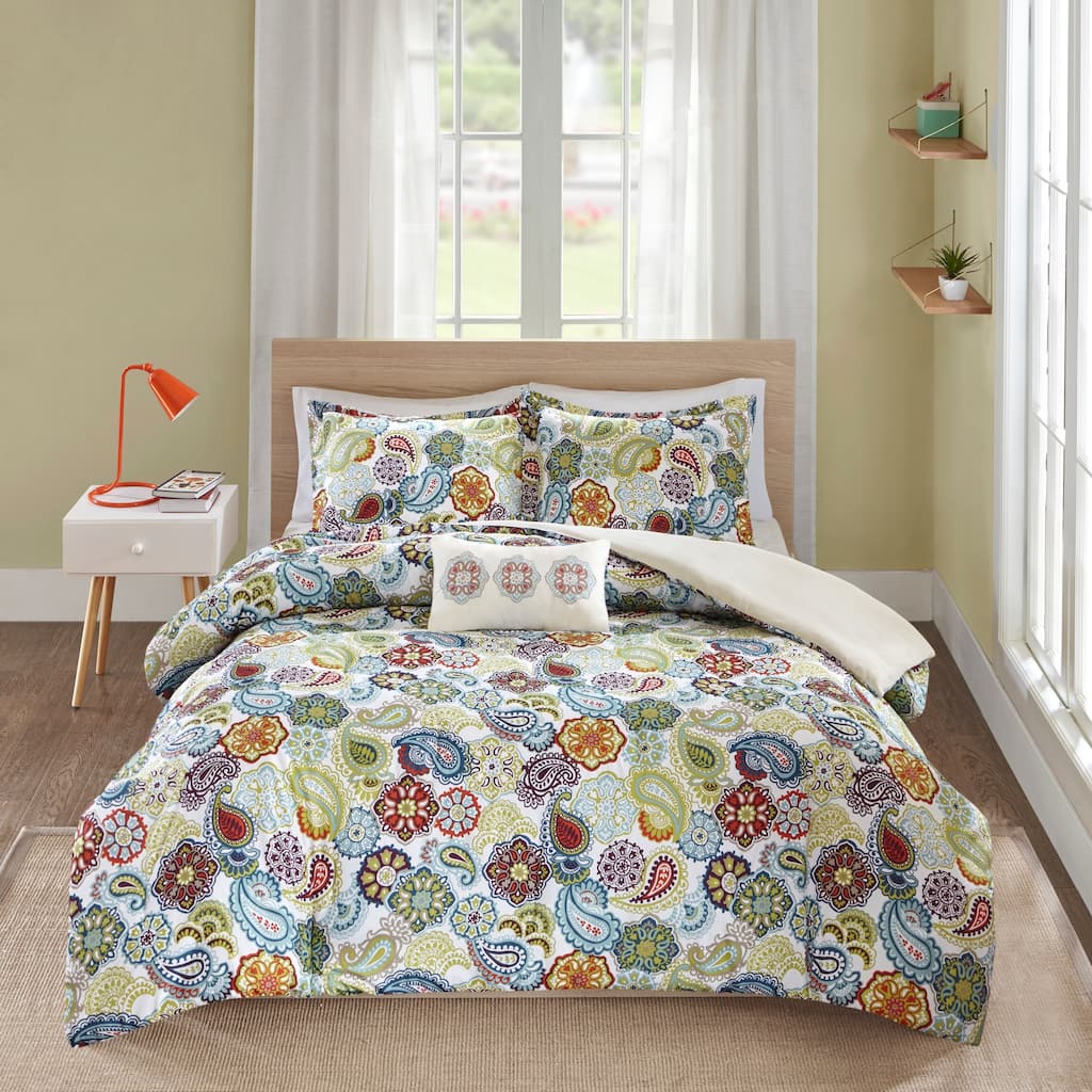 Intelligent Design Asha Printed Paisley Comforter Set