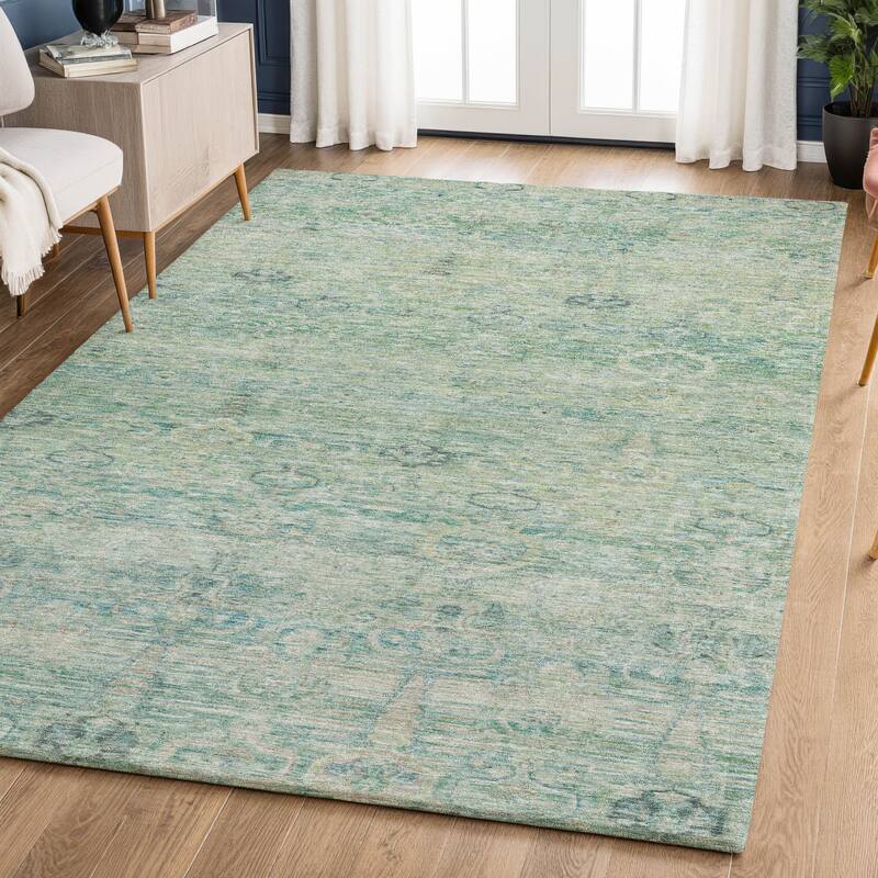 Premium Washable Super Soft Vintage Traditional Mayfield Rug