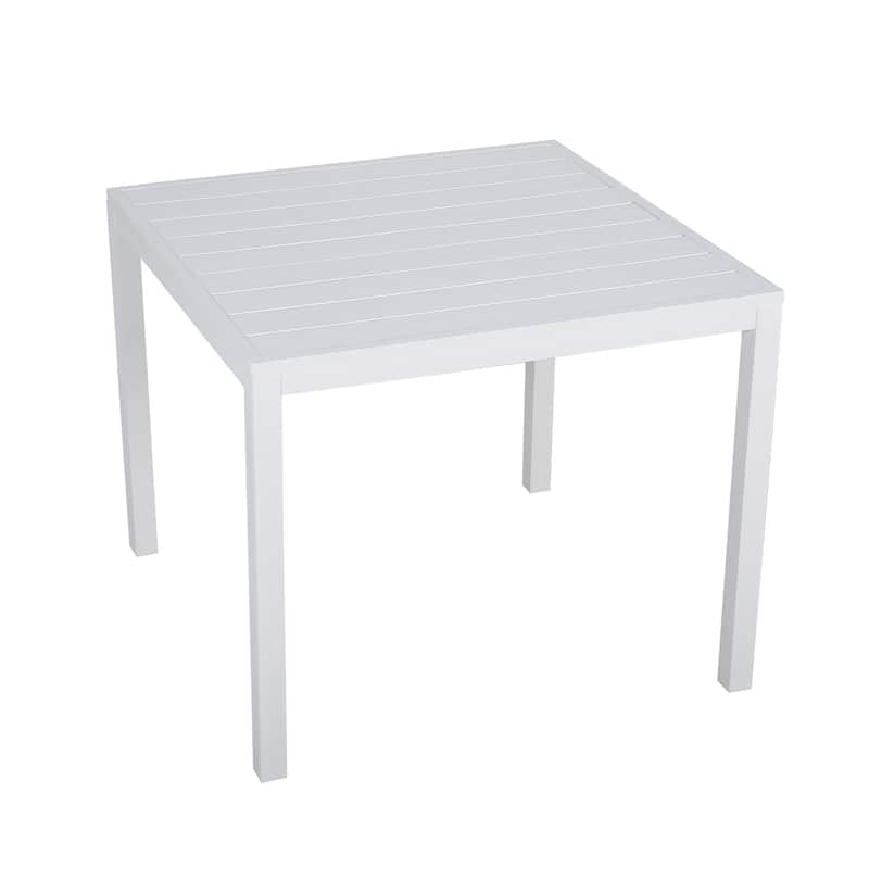 35" x 35" Aluminum Outdoor Square Dining Table
