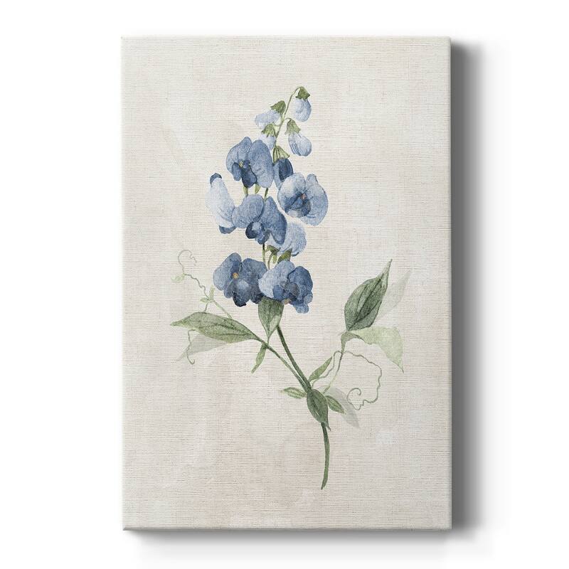 Farmhouse Periwinkle II Premium Gallery Wrapped Canvas - Ready to Hang - 8X12