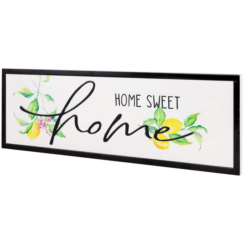 Home Sweet Home Metal Wall Sign - 23"