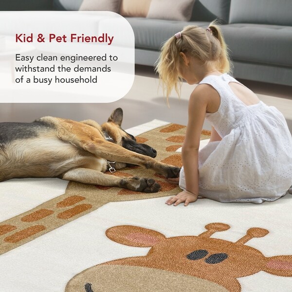Nuloom Anabell Giraffe Kids Area Rug - Bed Bath & Beyond - 39483381