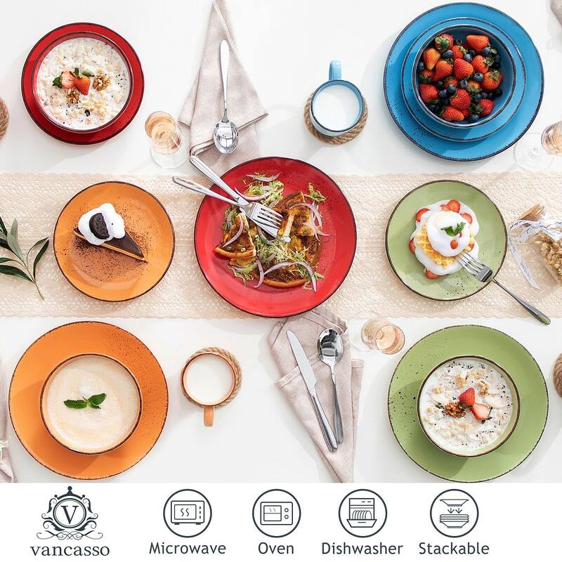 vancasso Navia 16-piece Stoneware Dinnerware Set (Service for 4)