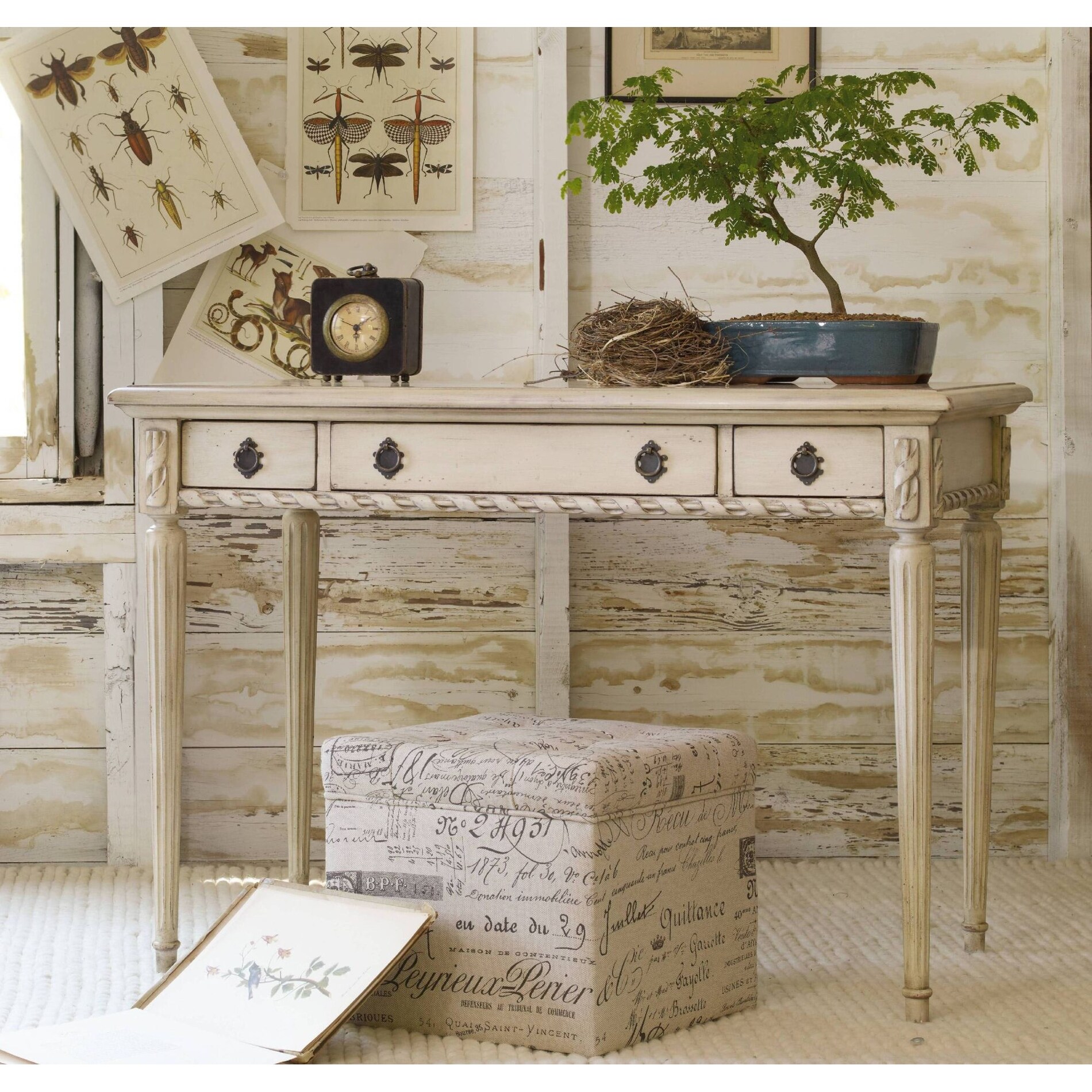 Shop Hooker Furniture 638 50004 42 Wide Hardwood Writing Desk