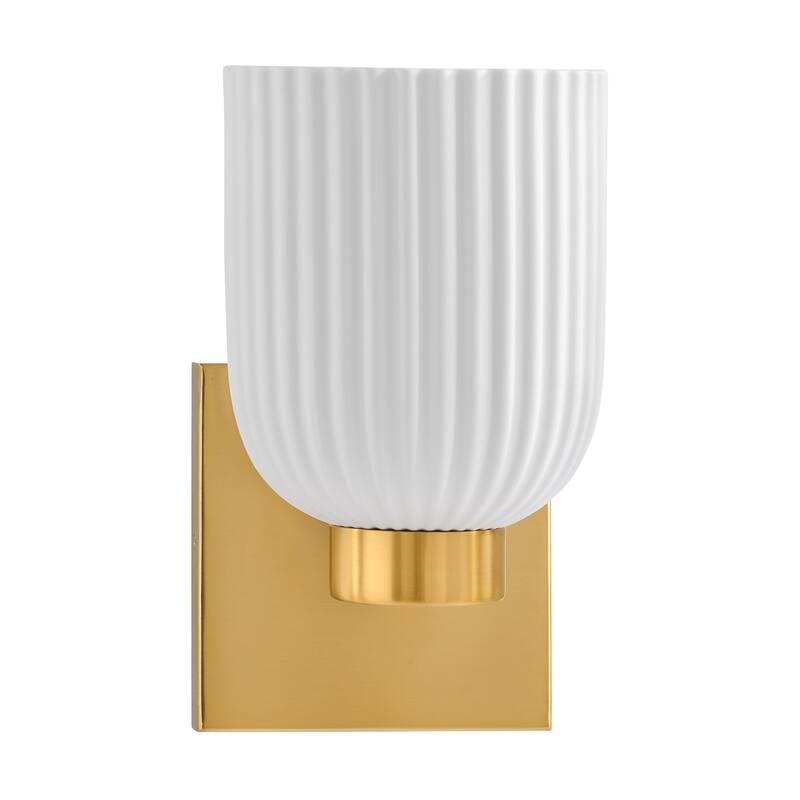 Savoy House 9-3172-1 Isla Blanca 9" Tall Bathroom Sconce