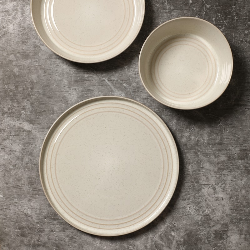 Stone Lain Claire Stoneware Dinner Plate Set