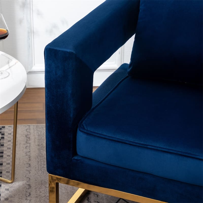Contemporary Upholstered Accent Arm Chair
