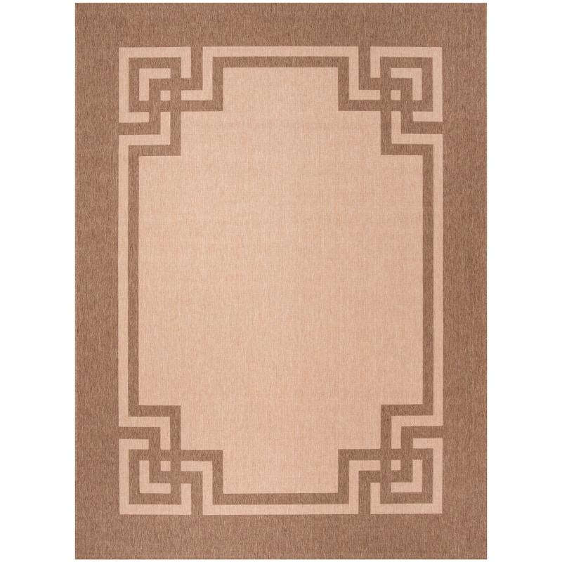 Martha Stewart by SAFAVIEH Deco Frame Indoor/ Outdoor Waterproof Rug