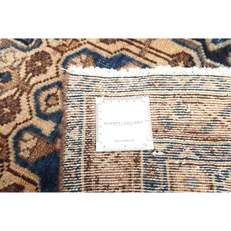 ECARPETGALLERY Hand-knotted Antalya Vintage Light Copper Wool Rug - 3'3 x 9'9