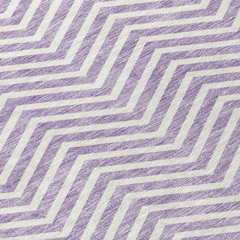 HomeRoots Chevron Transitional Rectangle Outdoor Rug