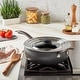 preview thumbnail 3 of 1, Denmark Tools for Cooks 12" Stainless Steel Glass Universal Lid Cover