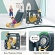 preview thumbnail 6 of 5, Green+Yellow 4 in 1 Toddler Slide, Kid Slide for Toddlers Age 1-3, Indoor Outdoor Bus Themed Toddler Playset Toddler Playground