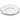 ELEMENT 7.5" Glass Salad / Appetizer / Dessert / Fruit Plates