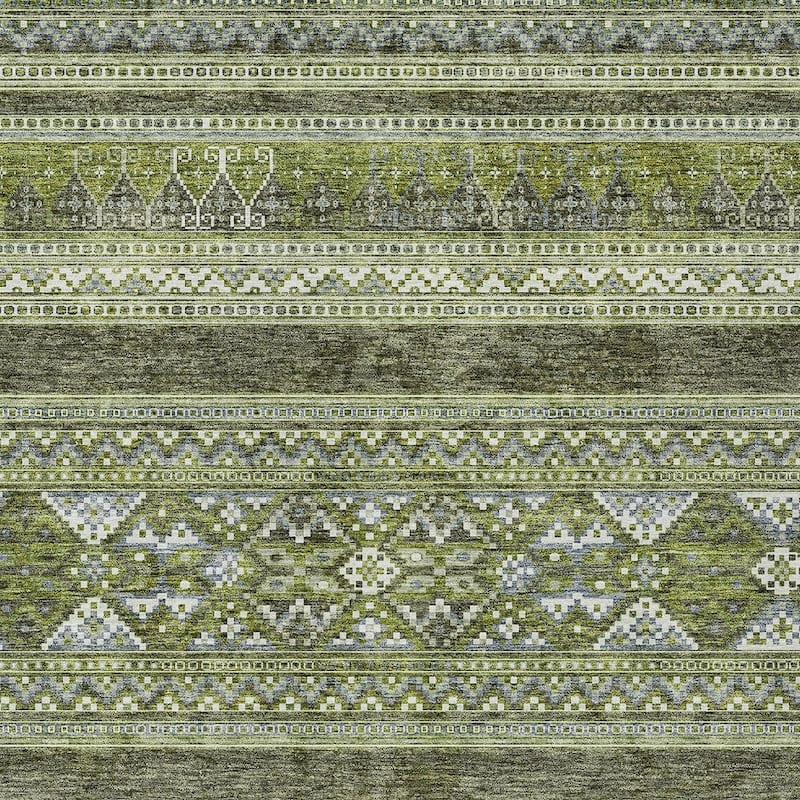 HomeRoots Southwestern Transitional Rectangle Outdoor Rug