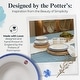 preview thumbnail 10 of 27, Portmeirion Set of 4 Potters Brushstroke Oatmeal Bowls - 6.5" (D) x 2" (H)