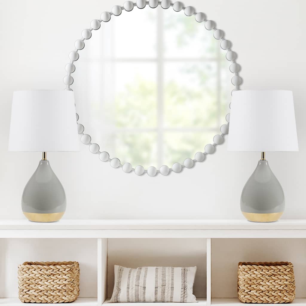 510 Design Liora 2-Tone Ceramic Table Lamp Set of 2