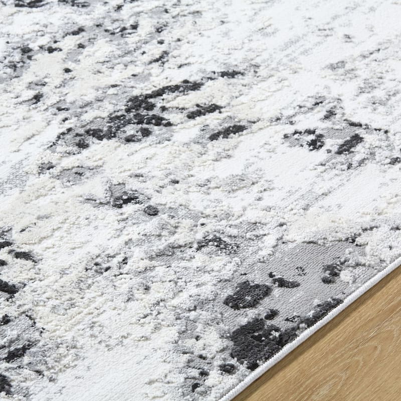 Livabliss Siyah Modern Area Rug