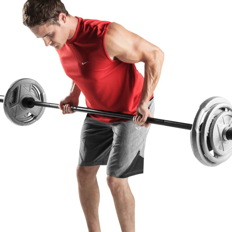 Marcy 110lb Olympic Weight Set MCW-110 - N/A