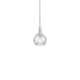 Option Polished Nickel / Clear Water Glass