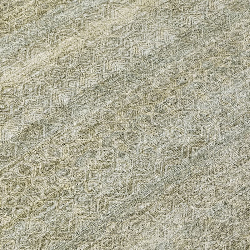 HomeRoots Striped Transitional Rectangle Outdoor Rug