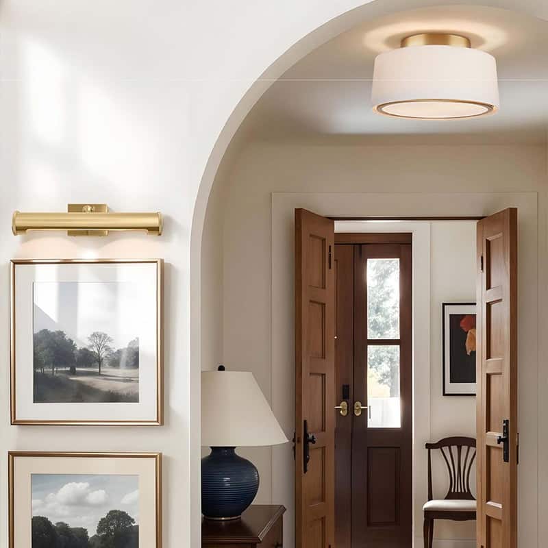 Haven Flush Mount - Gold