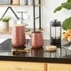 preview thumbnail 38 of 40, Matte Dimple Texture Ceramic Canister (Set of 2) - 3.25 Cup/5.75 Cup