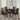 Millwood 5-piece Espresso Wood and Faux Leather Dining Set