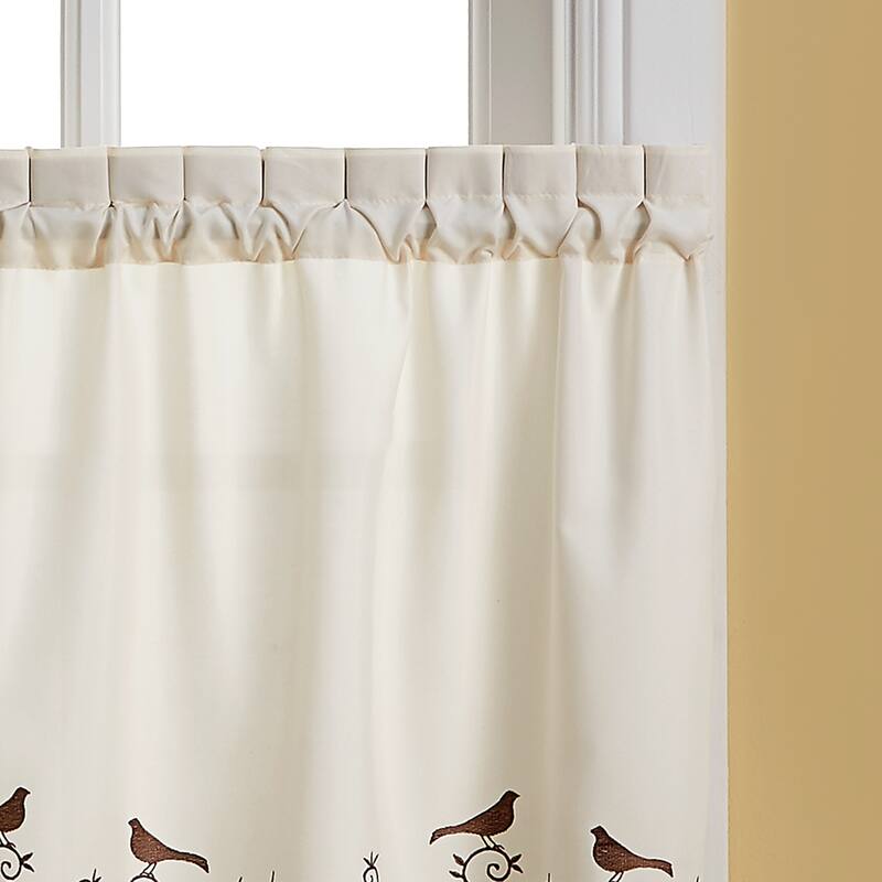 CHF Birds Valance, Swag & Tier Pair Curtain Collection