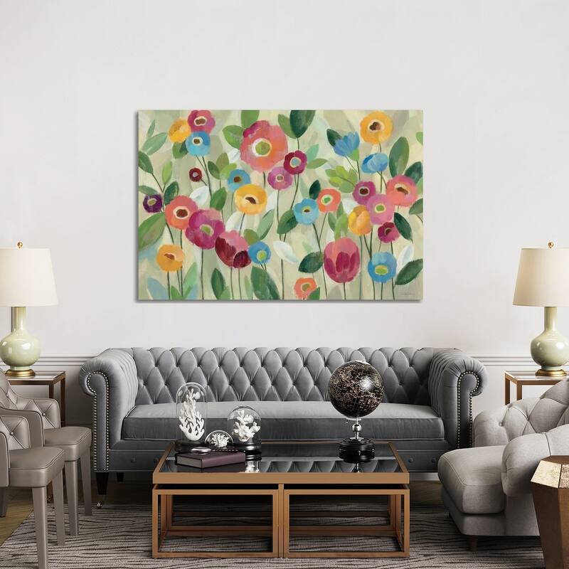 iCanvas "Fairy Tale Flowers V" by Silvia Vassileva Canvas Print