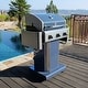 preview thumbnail 3 of 79, Kenmore 3 Burner Pedestal Grill with Foldable Side Shelves - product size:1298*613*1145mm,