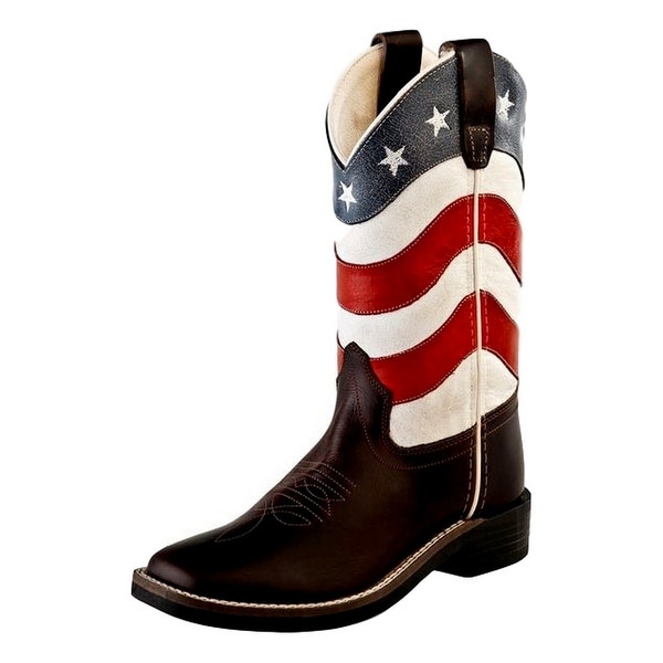 boys red cowboy boots