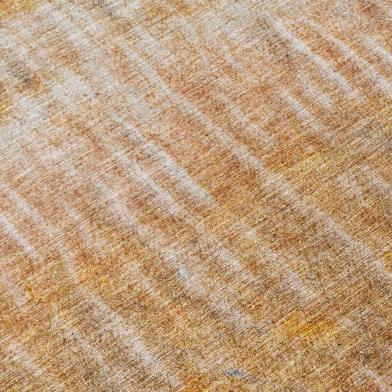 Machine Washable Indoor/ Outdoor Contemporary Ombre Chantille Rug
