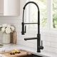 preview thumbnail 83 of 143, Kraus Artec 2-Function Commercial Pulldown Pot Filler Kitchen Faucet KPF-1605 - 26 7/8" Height - MB - Matte Black