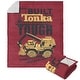 preview thumbnail 5 of 52, Tonka Hasbro Silk Touch Sherpa Throw Blanket 50" x 60" - Tonka Tough