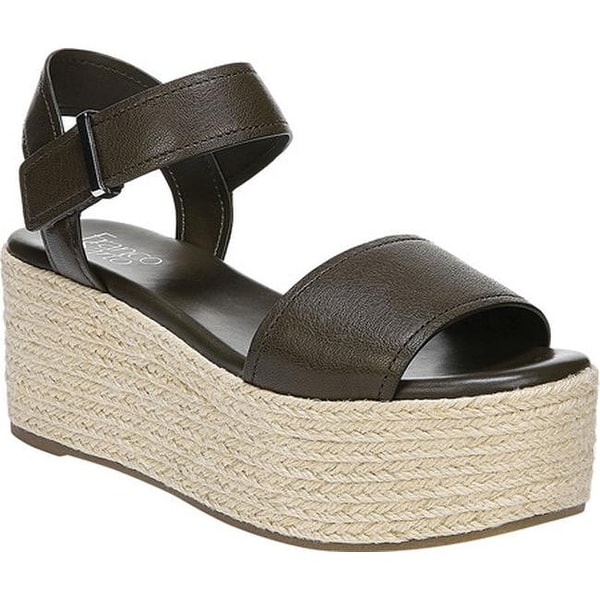 franco sarto ben espadrille platform sandal