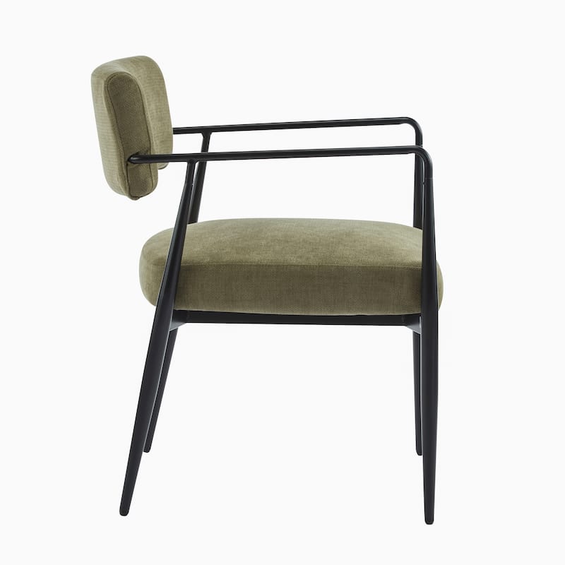Christopher Knight Home - Alice Metal Dining Arm Chair Set of 2