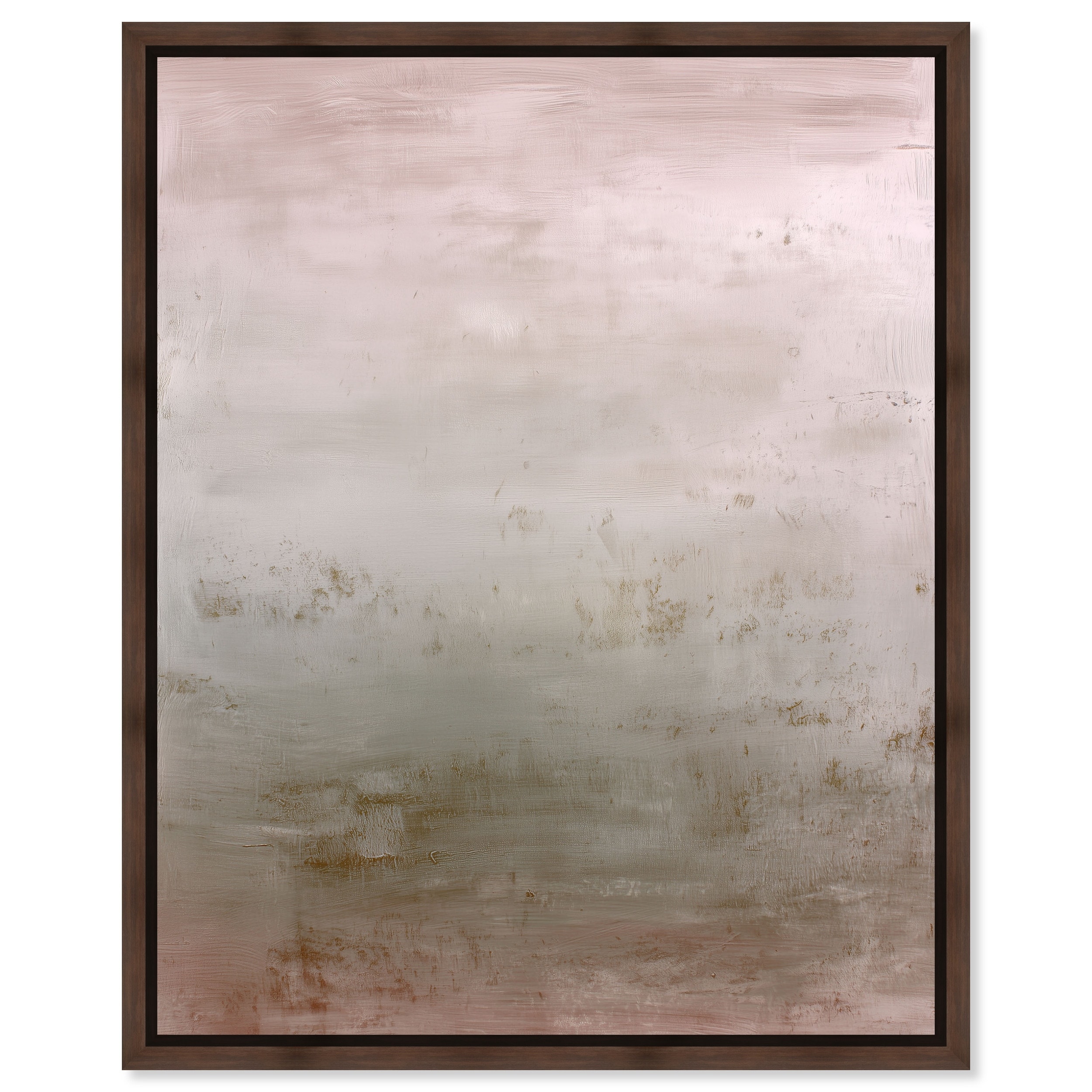 Pastel Dawn I Moody Wall Art Framed Canvas Print by Art Remedy