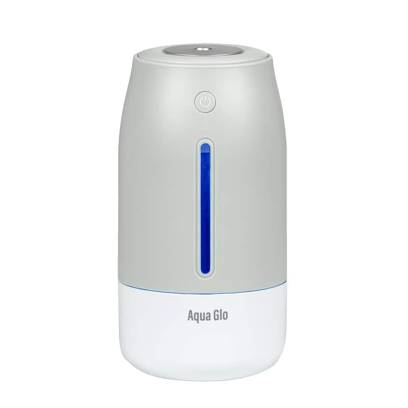 Airvana AG250HUM-V2 Aqua Glo Portable Cool Mist Facial Humidifier - Silver
